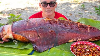 Inihaw na Malaking Squid Mukbang  Filipino Food Mukbang Philippines [upl. by Demetrius]