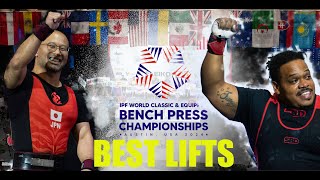 BEST LIFTS  IPF CLASSIC BENCH PRESS 2024 [upl. by Janie]