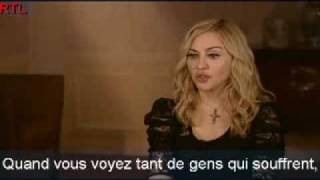 HQ Madonna  Interview  quotI am because we arequot  March 2009  France [upl. by Atolrac654]