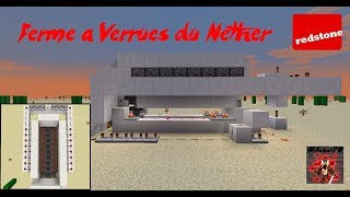 Tuto Ferme à Verrues du Nether  Minecraft  162 FR HD [upl. by Eivad]