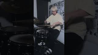 Heavy Is The Crown Drum Cover shorts drumcover drummer drums linkinpark [upl. by Philis]