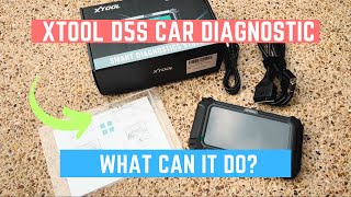 XTOOL D5S Car Diagnostic Scan Tool in Action [upl. by Aynad174]