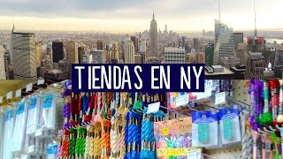 COMPRAS DE PAPELERÍA EN NUEVA YORK  ¡Comprando materiales con Liz Rangel  Craftingeek [upl. by Neved]