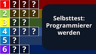 Hast du das Zeug zum Programmierer  Selbsttest [upl. by Annnora]