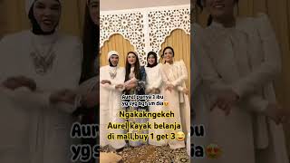 Aurel kayak belanja di mallbuy 1 get 3😂 [upl. by Schug]