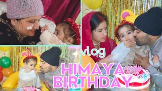 2nd birthday himaya my sweet baby  Birthday 🎂🎂 [upl. by Aihsek]