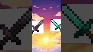 Sword vs sword minecraft nethernite dimond [upl. by Tanhya]