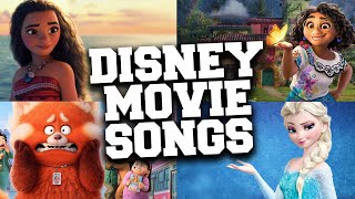 Disney Movie Songs Compilation 💜 Best Disney Movie Soundtracks [upl. by Bidget60]