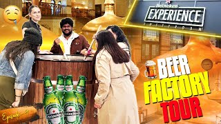 FIRST TIME  Drinking Beer in Amsterdam  HEINEKEN BEER FACTORY TOUR 🍺  Foodie Prabu [upl. by Landri]