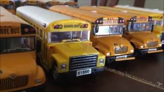 HO Scale School Bus Fleet [upl. by Molli]