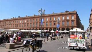 Toulouse un centre ville sans voiture [upl. by Marchak]