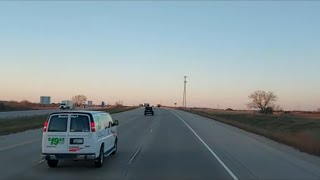 Whitestown Indiana To Hudson Wisconsin Fall I65 North I94 West [upl. by Aisyat]