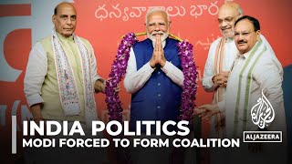 Jailed candidates win India election Narendra Modi forced to form coalition [upl. by Riamu450]