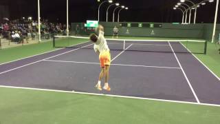 Alexander Zverev amp Mischa Zverev  IW Practice 3617 Court Level 60fps [upl. by Hayila]