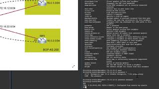 3 Secure BGP peers using MD5 authentication  BGP Handson Series [upl. by Aiceled]