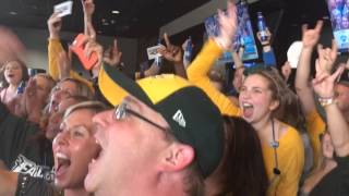 Fargo bar goes nuts when Eagles pick Carson Wentz [upl. by Enelyam]