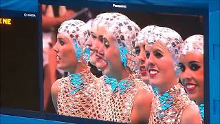 London Olympics 2012 Synchronized Swimming  Team Spain [upl. by Adara]