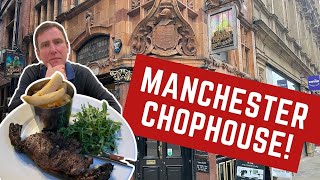 Reviewing a FAMOUS BRITISH CHOPHOUSE in MANCHESTER [upl. by Yobybab]