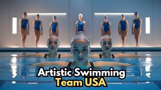 2024 Paris Olympics Artistic Swimming Team USA How It Works More [upl. by Blinny]