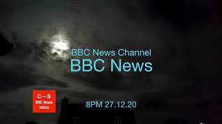 BBC News intro 8pm 271220 [upl. by Iniretake]