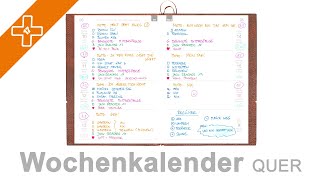 Der Wochenkalender quotquerquot von X17 [upl. by Hayifas]