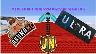 Top 3 Non p2w Prison servers 2020 [upl. by Yeldud]