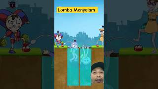 Animasi lomba menyelam ⁉️ animation dubbing games [upl. by Aicilram]