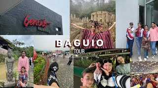 BAGUIO TOUR  1ST YEAR TOURISM STUDENT  COLLEGE DIARIES [upl. by Mohammad674]