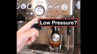 Getting Low Pressure  New to Breville Barista Express [upl. by Henricks447]