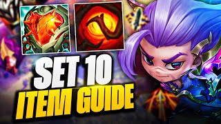 Ultimate TFT Set 10 Itemization Guide for Beginners [upl. by Waddle]