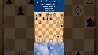 Gioachino Greco vs NN chessroyaltybilly chessgame shorts [upl. by Luar]