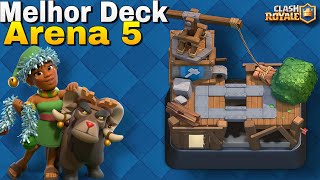 Melhor Deck Para a Arena 5Fácil de usar Clash Royale [upl. by Assirim521]