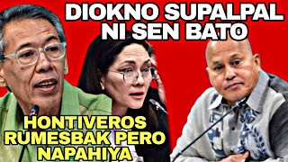 BATO DELA ROSA SINUPALPAL SI CHEL DIOKNO RISA HONTIVEROS RUMESBAK PERO NAPAHIYA [upl. by Eniaj39]