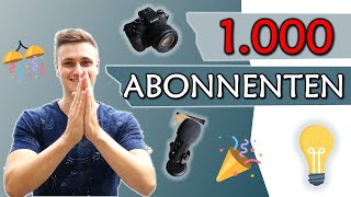 🎉 1 000 Abonnenten 🎉 UPDATES Gewinnspiel neue Kamera Rück und Ausblick [upl. by Afirahs267]