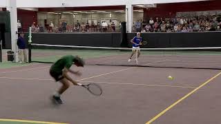 Wayzata Boys Tennis  Aaron Beduhns Point [upl. by Eirellam206]