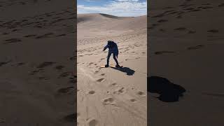 surfing 🏄 sand sanddunes colorado surfingAngel [upl. by Kendrick214]