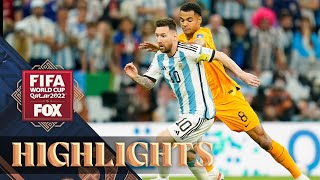 Netherlands vs Argentina Highlights  2022 FIFA World Cup  Quarterfinals [upl. by Reckford164]