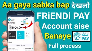 Friendi Pay Account Kaise Banaye  How To Create Friendi Pay Account  Frindi Pay Registration [upl. by Lasko]