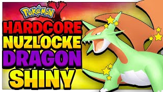 Pokemon Y Hardcore Nuzlocke  DRAGON TYPE SHINY ONLY No Overleveling No Items [upl. by Eahsed]