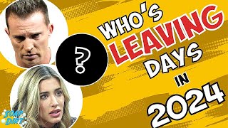 Whos Leaving Days of our Lives in 2024 Big Exits Looming on DOOL daysofourlives dool [upl. by Ermeena]