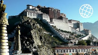 Potala Palace Lhasa Tibet Amazing Places [upl. by Haerb]