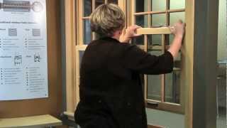 How to Tilt in Double Hung Windows  Renewal by Andersen of Central PA [upl. by Ecitnerp425]