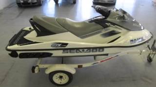 2006 Sea Doo GTX 4Tec SuperCharged 155hp 3Seater ONLY 63hrs Used Boats  PuebloColorado  2013 [upl. by Ellenahs]