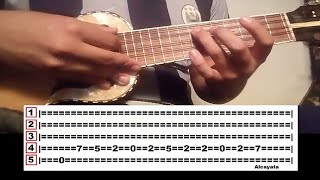 Tutorial  La Saya  Tupay  charango [upl. by Glennon]