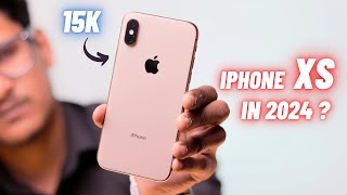 iPhone XS Review in 2024  after 5 Years   Second Hand Lia Jaye [upl. by Annhej]