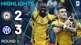 UDINESEINTER 23  HIGHLIGHTS  Lautaro is back  Serie A 202425 [upl. by Ahpla366]