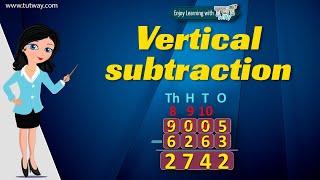 Vertical subtraction [upl. by Onivla517]