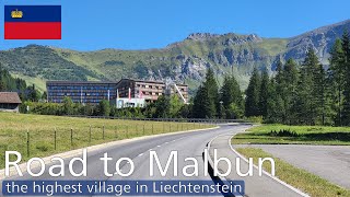 Liechtenstein the road to Malbun [upl. by Isaak768]