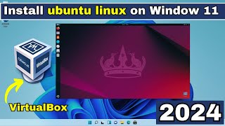 Install Ubuntu Linux  2404 LTS  in VirtualBox  Ubuntu 2024 2024 ubuntu linux [upl. by Odiug]