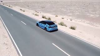 Toyota Camry TRD Cavalry Blue entering Death Valley 🔥toyota camry trd cavalryblue cinematic [upl. by Adilem]